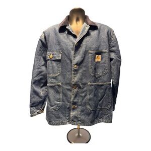 Carhartt Blue Denim Shirt Jacket